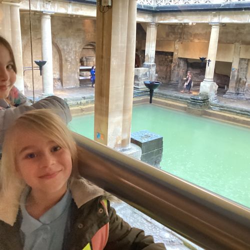 Class 3 visit to the Roman Baths