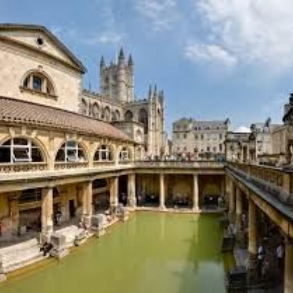 Witheridge C of E Academy - Class 3 - Visit to the Roman Baths, in Bath